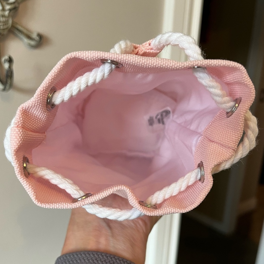 NEW Dior Beauty Pink Drawstring Makeup Cosmetics Bucket Bag Pouch - Picture 4 of 4